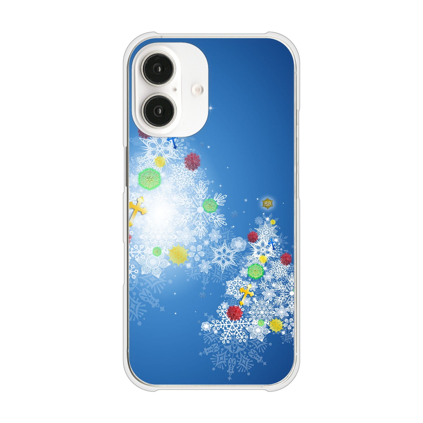 iPhone16 高画質仕上げ 背面印刷 ハードケースクリスマス