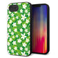 iPhone16e 強化ガラス＆TPUスマホケース ガラプリ【760 ジャスミンの花畑】
