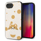 iPhone16e 強化ガラス＆TPUスマホケース ガラプリ【HA244 もちねこ ハチワレ】
