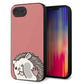 iPhone16e 強化ガラス＆TPUスマホケース ガラプリ【HA297 むぎゅっとハリネズミ】