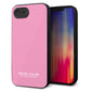 iPhone16e 強化ガラス＆TPUスマホケース ガラプリ【KM899 パステルカラー(パステルピンク)】