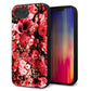 iPhone16e 強化ガラス＆TPUスマホケース ガラプリ【MA992 フラワーA】