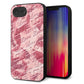 iPhone16e 強化ガラス＆TPUスマホケース ガラプリ【SC844 フラワーヴェルニLOVE（ローズヴェルール）】