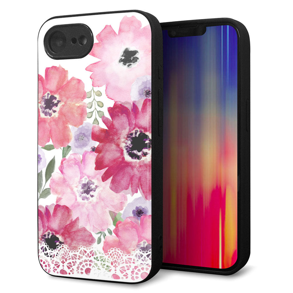 iPhone16e 強化ガラス＆TPUスマホケース ガラプリ【SC943 ドゥ・パフューム１】