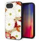 iPhone16e 強化ガラス＆TPUスマホケース ガラプリ【YJ322 和柄 菊】