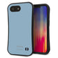 iPhone16e スマホケース 「SEA Grip」 グリップケース Sライン 【KM932 くすみカラー ブルー】 UV印刷