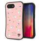 iPhone16e スマホケース 「SEA Grip」 グリップケース Sライン 【NA802 アムロサンドイッチプリント Aピンク】 UV印刷