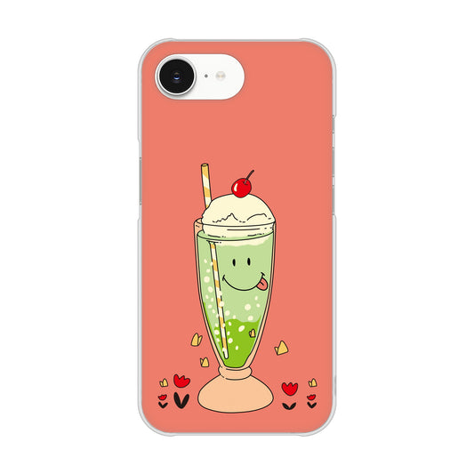 iPhone16e 高画質仕上げ 背面印刷 ハードケーススイーツイラスト