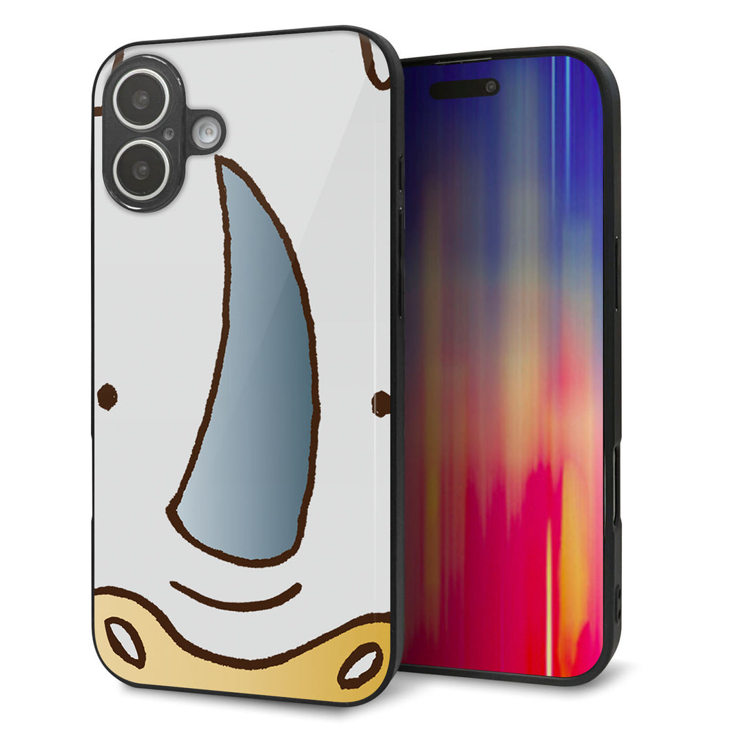 iPhone16 Plus 強化ガラス＆TPUスマホケース ガラプリ【350 さい】