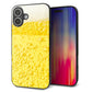 iPhone16 Plus 強化ガラス＆TPUスマホケース ガラプリ【450 生ビール】