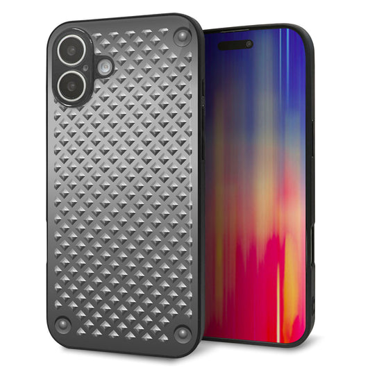 iPhone16 Plus 強化ガラス＆TPUスマホケース ガラプリ【570 スタックボード】