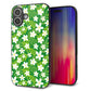 iPhone16 Plus 強化ガラス＆TPUスマホケース ガラプリ【760 ジャスミンの花畑】