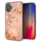 iPhone16 Plus 強化ガラス＆TPUスマホケース ガラプリ【1178 ラブリーローズ】
