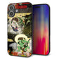 iPhone16 Plus 強化ガラス＆TPUスマホケース ガラプリ【HA238 風神雷神 和柄】