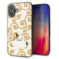 iPhone16 Plus 強化ガラス＆TPUスマホケース ガラプリ【HA245 もちねこ ミケ】