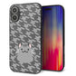 iPhone16 Plus 強化ガラス＆TPUスマホケース ガラプリ【HA246 もちねこ サバトラ】