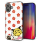 iPhone16 Plus 強化ガラス＆TPUスマホケース ガラプリ【HA254 虎アップ】
