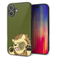 iPhone16 Plus 強化ガラス＆TPUスマホケース ガラプリ【HA304 むぎゅっとライオン】