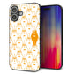 iPhone16 Plus 強化ガラス＆TPUスマホケース ガラプリ【MA915 パターン ネコ】