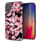 iPhone16 Plus 強化ガラス＆TPUスマホケース ガラプリ【MA993 フラワーB】