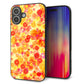 iPhone16 Plus 強化ガラス＆TPUスマホケース ガラプリ【SC867 リバティプリント フルールドパルファン（イエロー）】