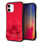 iPhone16 Plus スマホケース 「SEA Grip」 グリップケース Sライン 【395 赤いバラ】 UV印刷