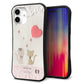 iPhone16 Plus スマホケース 「SEA Grip」 グリップケース Sライン 【1104 クラフト写真ネコ（ハートM）】 UV印刷