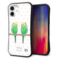 iPhone16 Plus スマホケース 「SEA Grip」 グリップケース Sライン 【HA271 インコグリーン ドット】 UV印刷