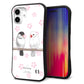 iPhone16 Plus スマホケース 「SEA Grip」 グリップケース Sライン 【HA275 文鳥 桜】 UV印刷