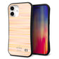 iPhone16 Plus スマホケース 「SEA Grip」 グリップケース Sライン 【IB909 グラデーションボーダー_オレンジ】 UV印刷