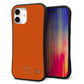 iPhone16 Plus スマホケース 「SEA Grip」 グリップケース Sライン 【KM917 レトロカラー(ダークオレンジ)】 UV印刷