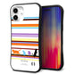 iPhone16 Plus スマホケース 「SEA Grip」 グリップケース Sライン 【YA893 ストライプネコ02 L】 UV印刷