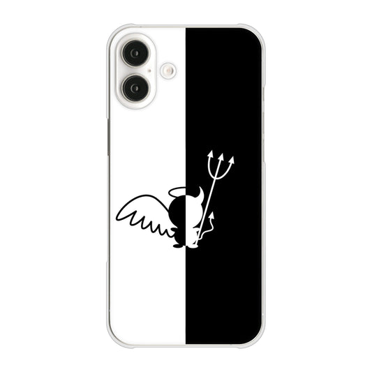 iPhone16 Plus 高画質仕上げ 背面印刷 ハードケース 【027 ハーフデビット】