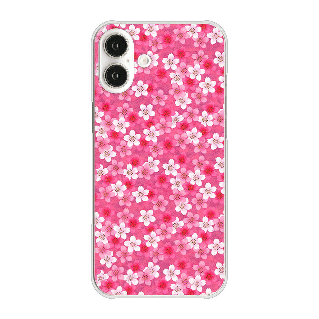 iPhone16 Plus 高画質仕上げ 背面印刷 ハードケースリバティプリント