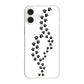 iPhone16 Plus 高画質仕上げ 背面印刷 ハードケース 【066 あしあと】