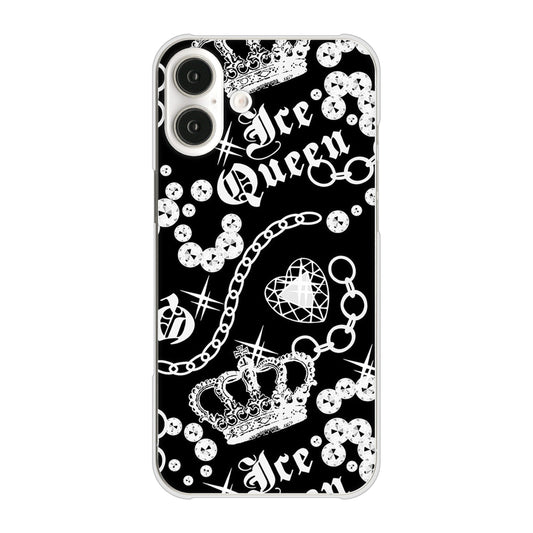 iPhone16 Plus 高画質仕上げ 背面印刷 ハードケース 【187 ゴージャス クラウン】
