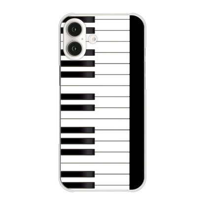 iPhone16 Plus 高画質仕上げ 背面印刷 ハードケースピアノ