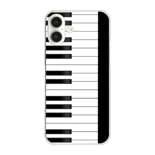 iPhone16 Plus 高画質仕上げ 背面印刷 ハードケースピアノ