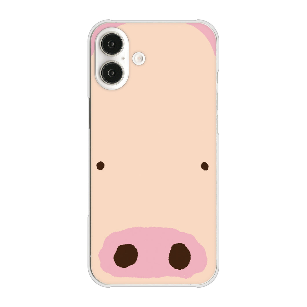 iPhone16 Plus 高画質仕上げ 背面印刷 ハードケースドアップアニマル