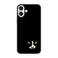 iPhone16 Plus 高画質仕上げ 背面印刷 ハードケース 【398 黒ネコ】