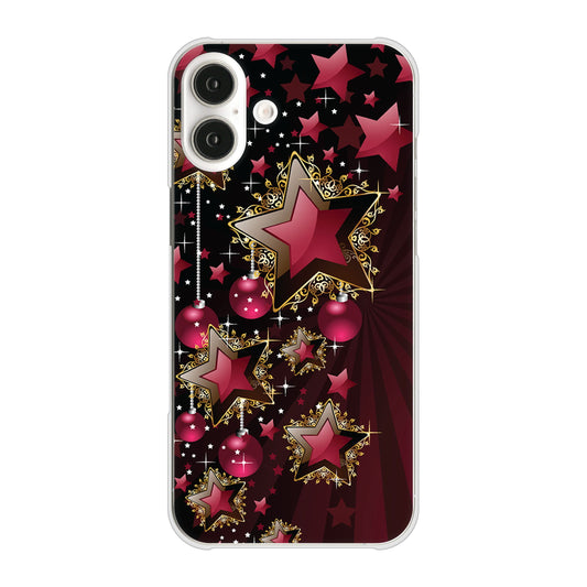 iPhone16 Plus 高画質仕上げ 背面印刷 ハードケース 【434 星の壁】