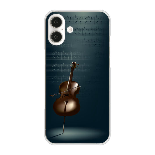 iPhone16 Plus 高画質仕上げ 背面印刷 ハードケース 【441 楽譜】