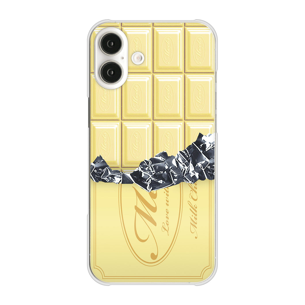 iPhone16 Plus 高画質仕上げ 背面印刷 ハードケース板チョコ