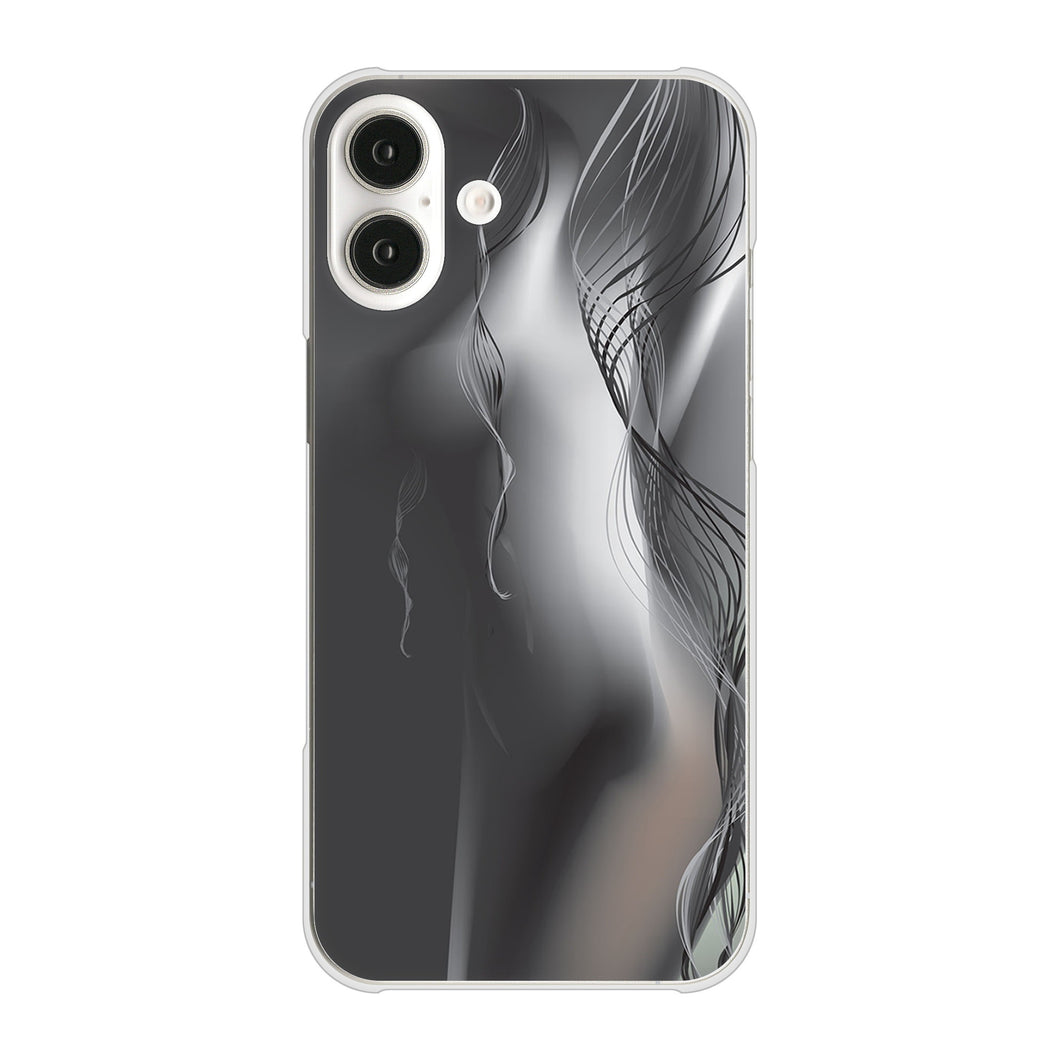 iPhone16 Plus 高画質仕上げ 背面印刷 ハードケース 【566 ボディウォール】