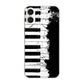 iPhone16 Plus 高画質仕上げ 背面印刷 ハードケースピアノ