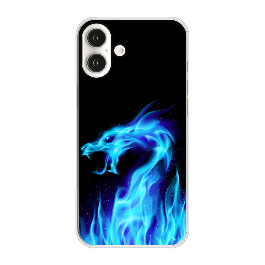 iPhone16 Plus 高画質仕上げ 背面印刷 ハードケースドラゴン