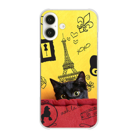 iPhone16 Plus 高画質仕上げ 背面印刷 ハードケースLOVE フランス