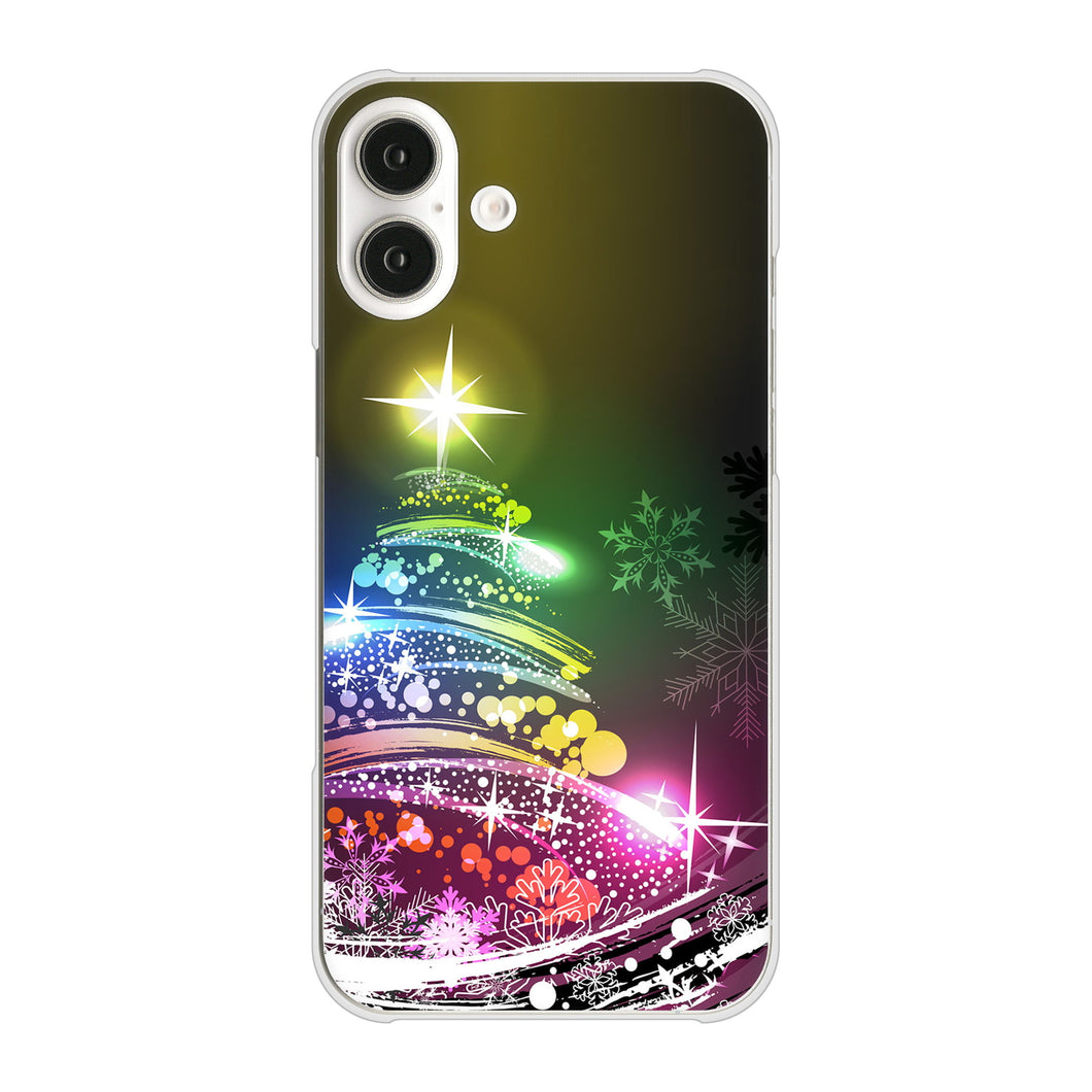 iPhone16 Plus 高画質仕上げ 背面印刷 ハードケースクリスマス