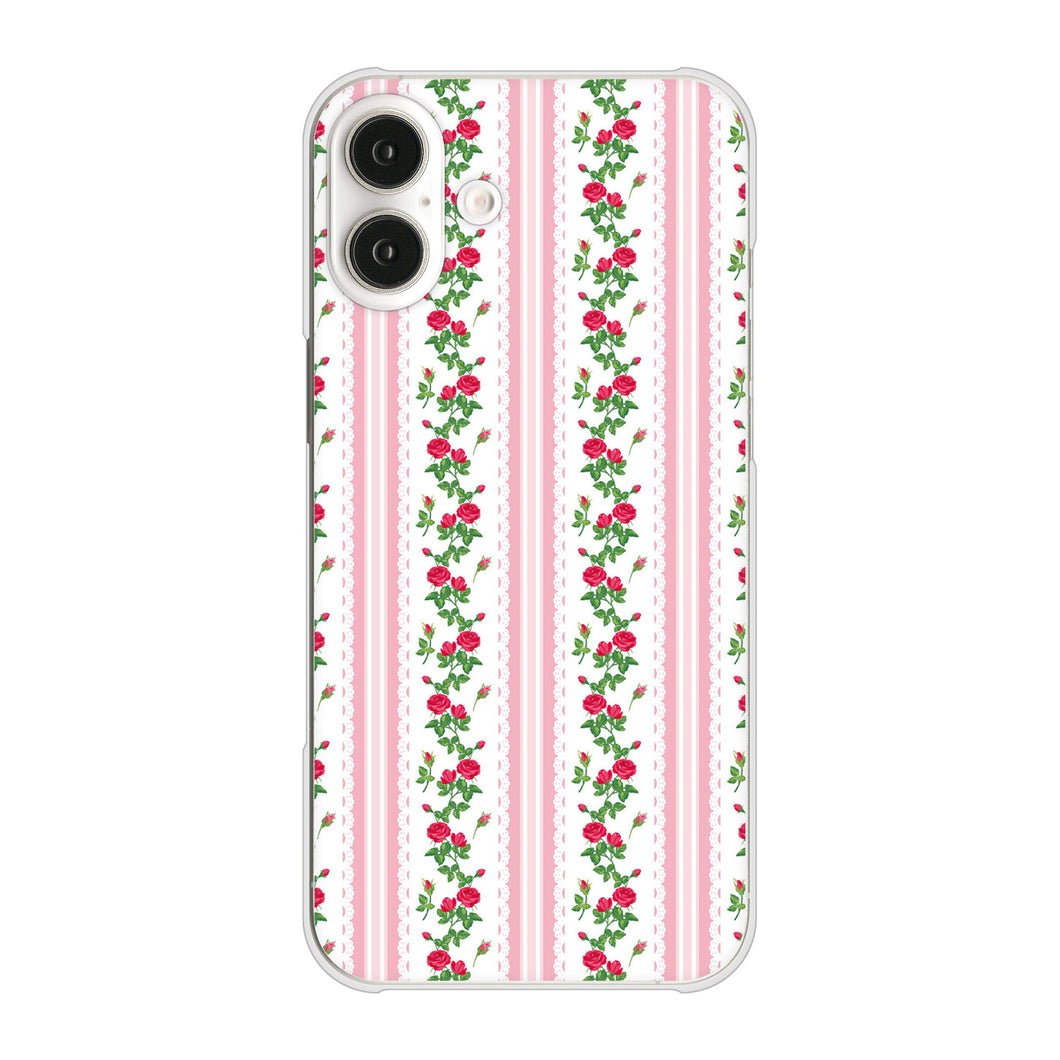 iPhone16 Plus 高画質仕上げ 背面印刷 ハードケースイングリッシュガーデン