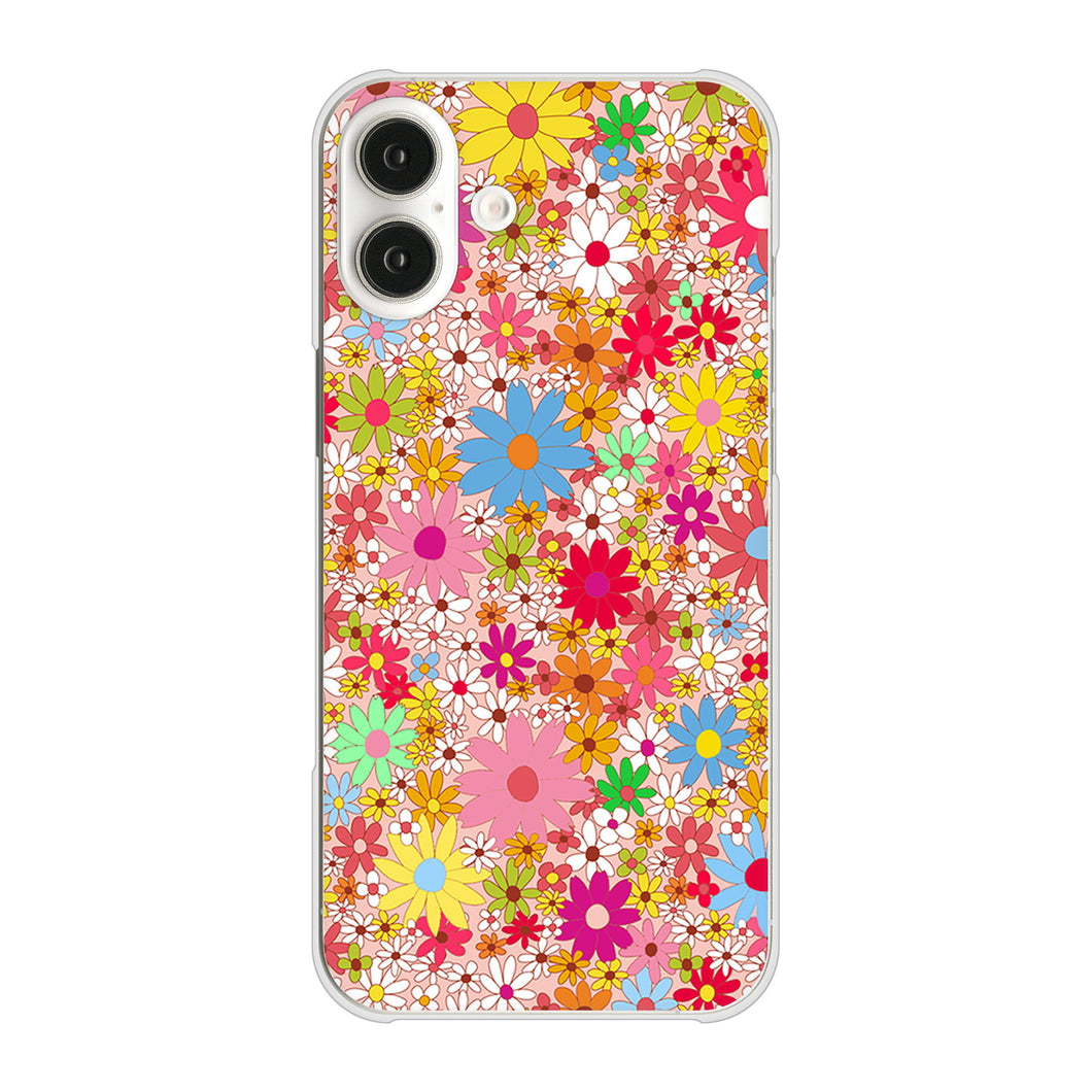 iPhone16 Plus 高画質仕上げ 背面印刷 ハードケースリバティプリント